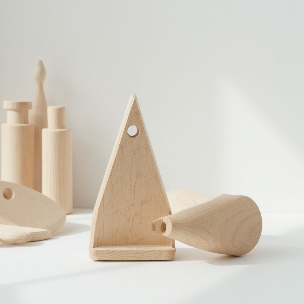 Formen-Sortierspiel aus Holz